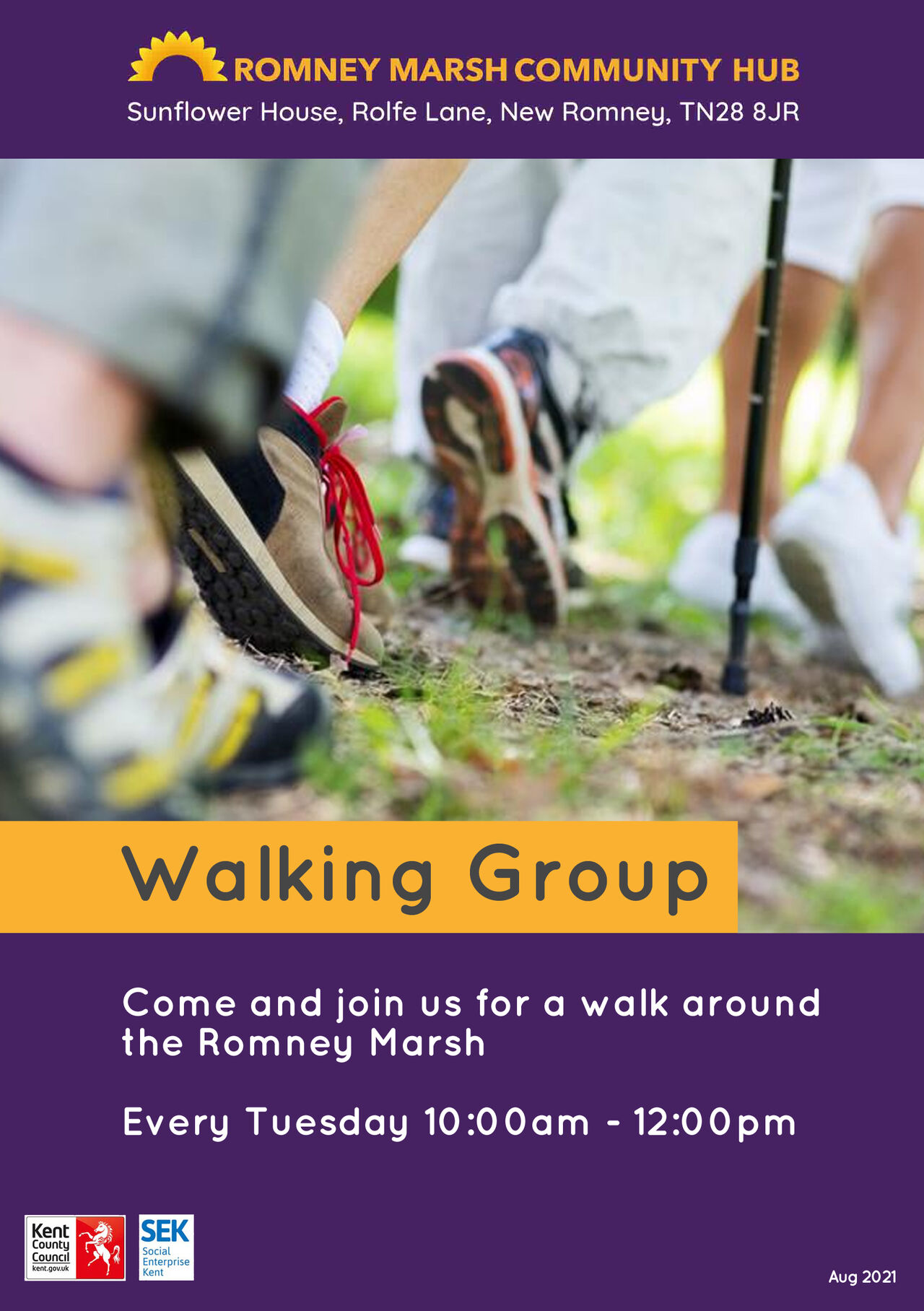 RMCH WALKING GROUP A5 Leaflet