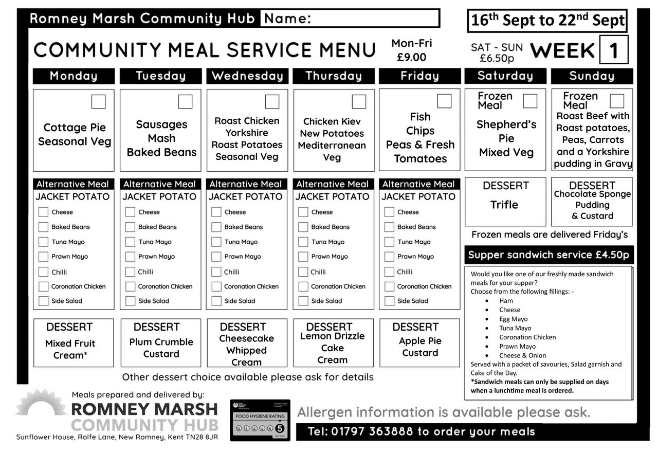 CMS MENU WK1 WORD 1609 BW