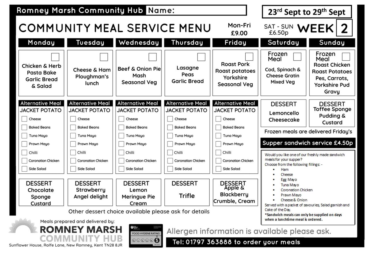 CMS MENU WK 2 WORD 2309 BW