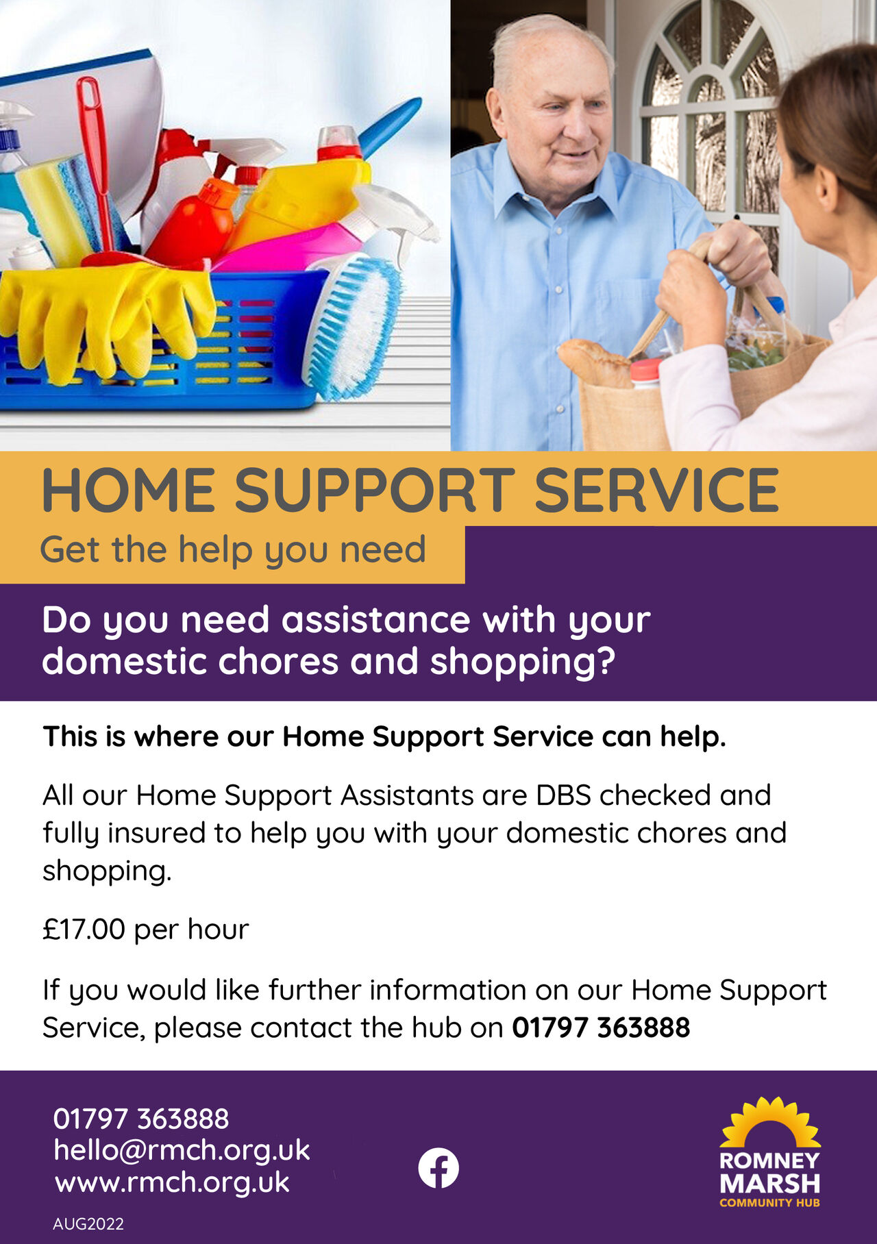 HOME SUPPORT A5 LEAFLET AUG 2022