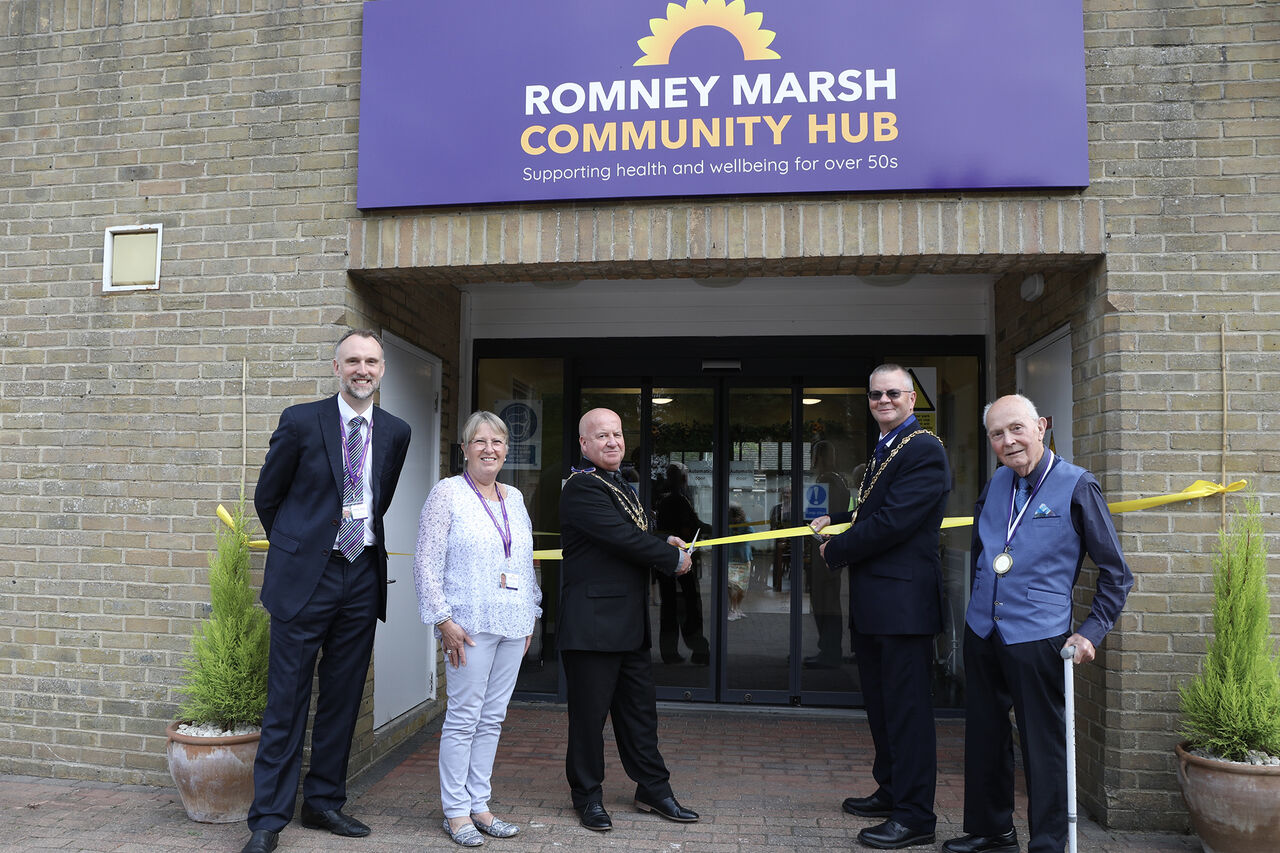 Official opening of the Romney Marsh Community Hub