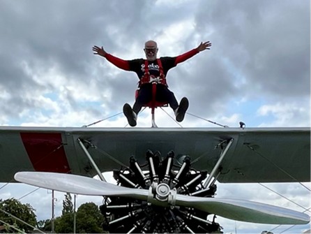 David’s 80th Birthday Bucket List Item Takes Off!