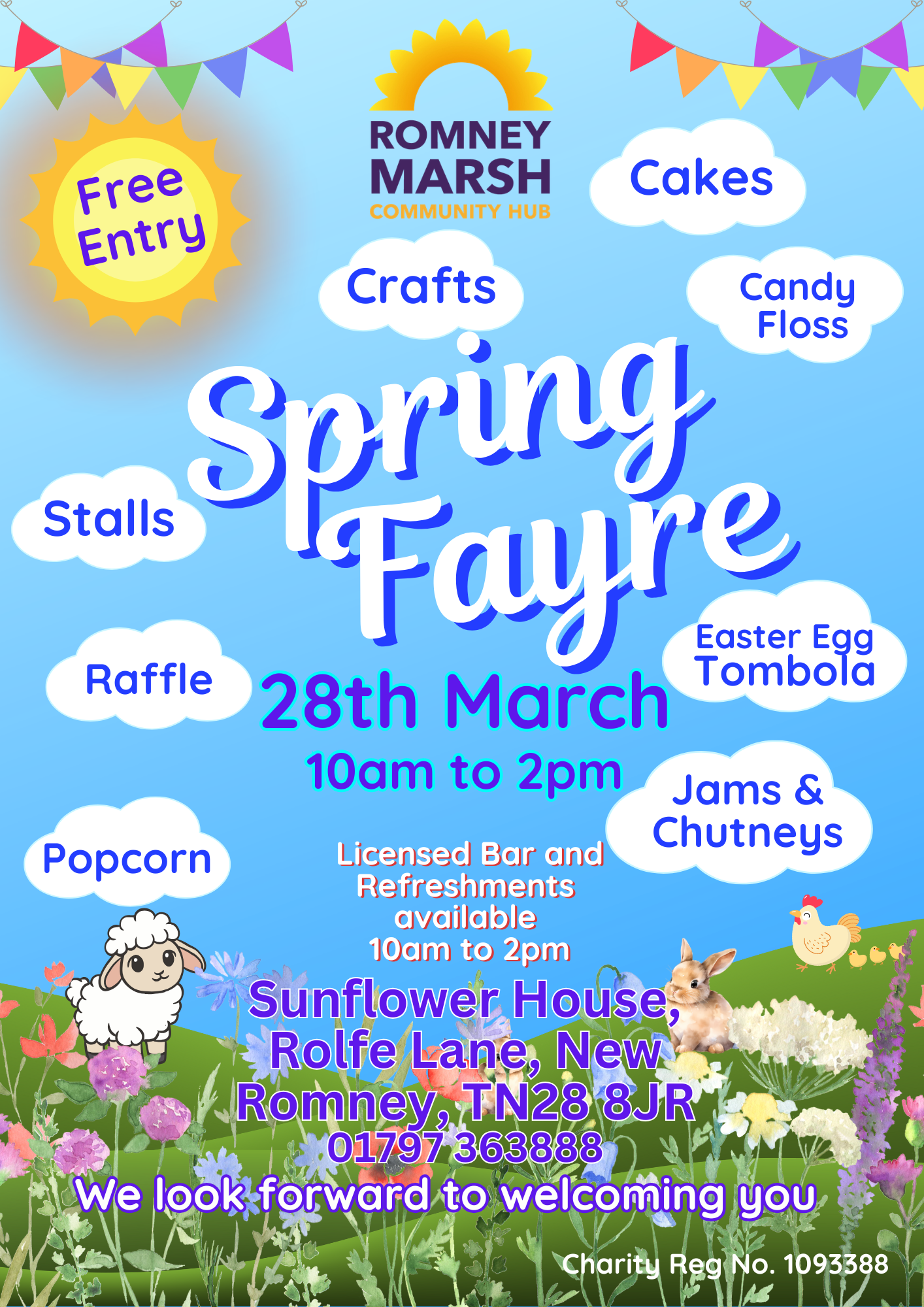 an image which is for placement, which says New Event Coming Soon